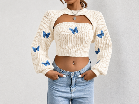 mariposa azul